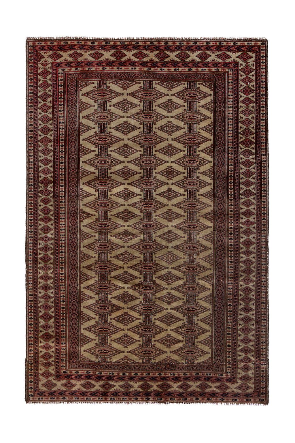 5525 Turkmen Handmade Persian Rug