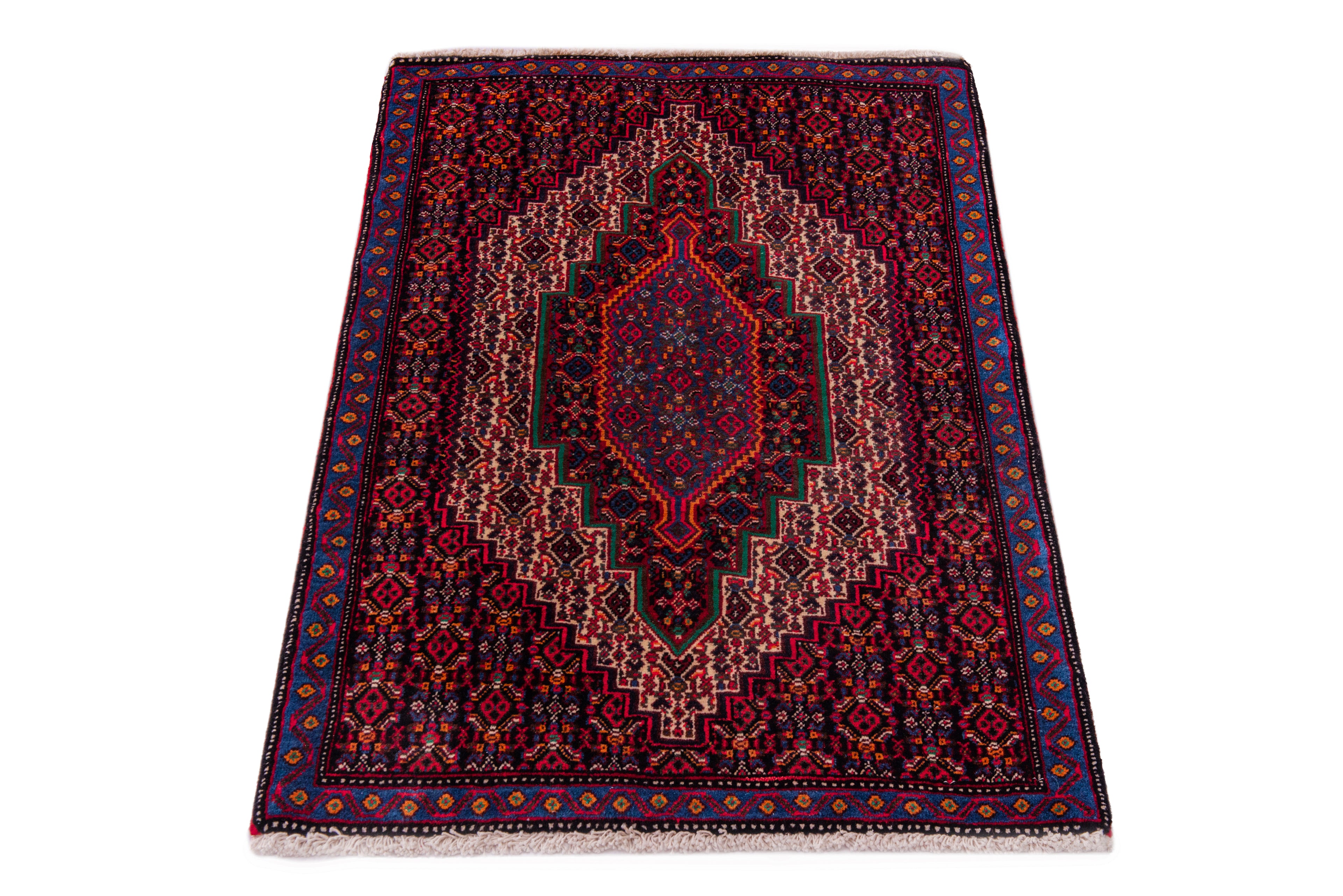 5541 Sanandaj Handmade Persian Rug