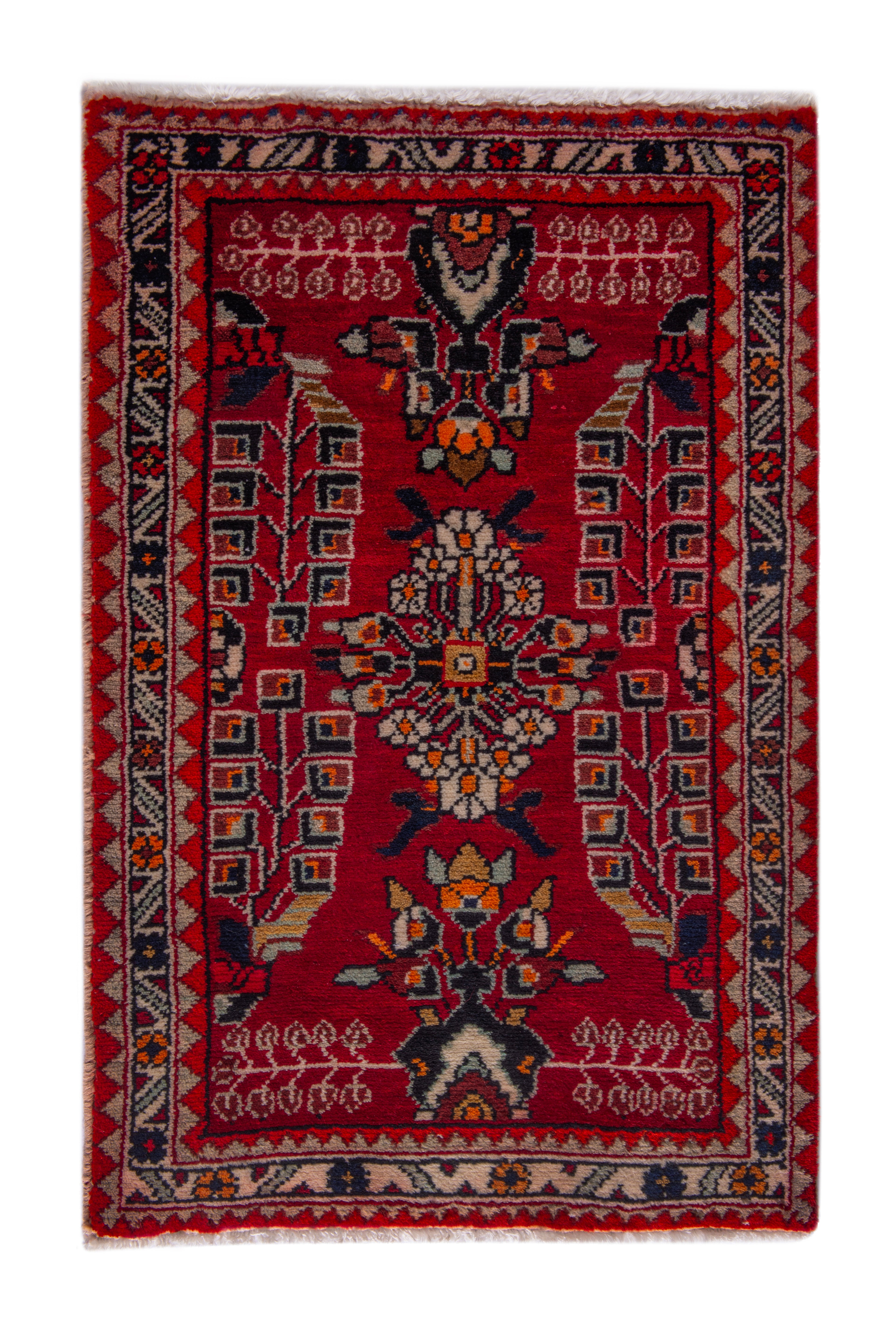 5543 Hamedan Handmade Persian Rug