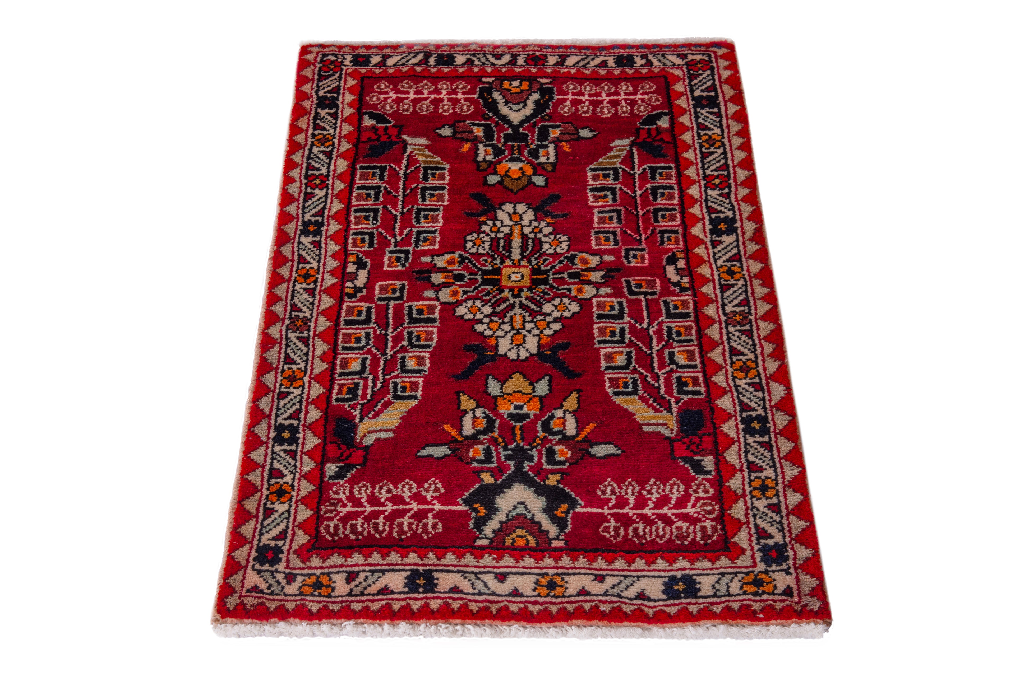 5543 Hamedan Handmade Persian Rug
