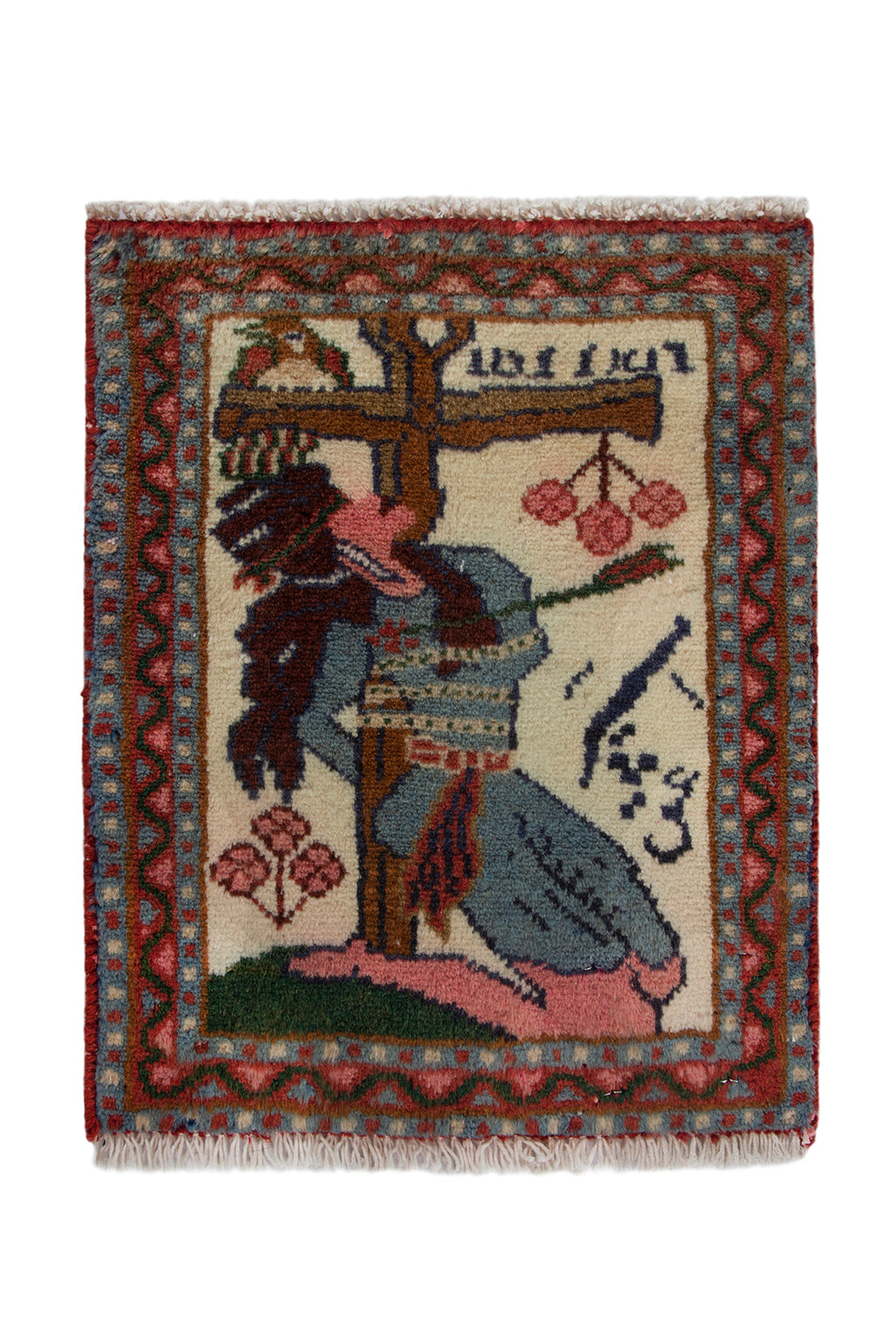5553 Hamedan Handmade Persian Rug