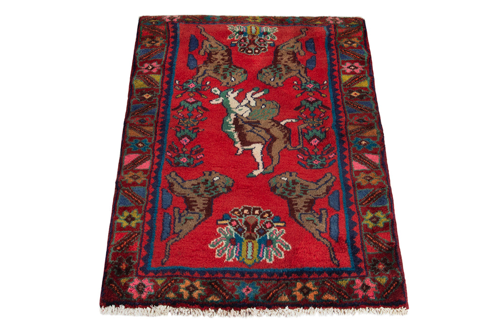 5560 Hamedan Handmade Persian Rug
