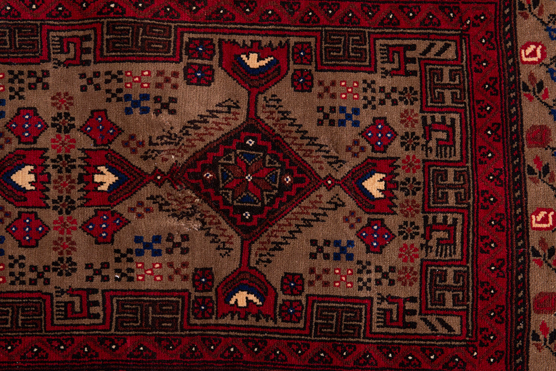 5571 Baluch Handmade Persian Rug