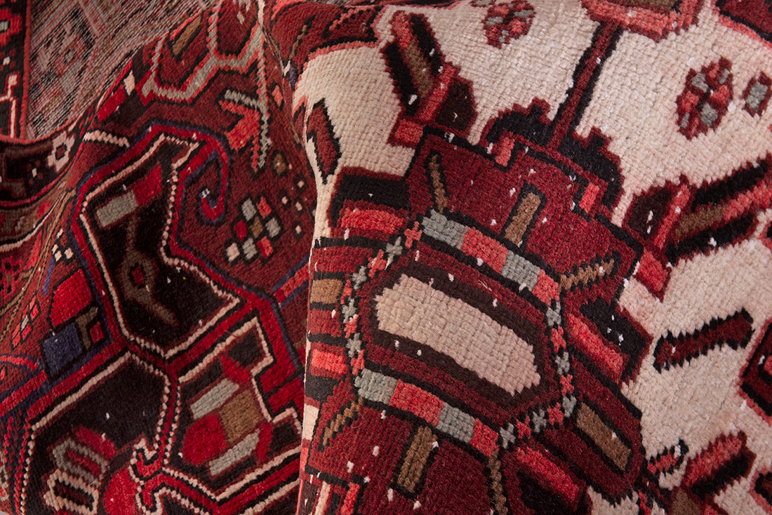 5632 Heriz Handmade Persian Rug