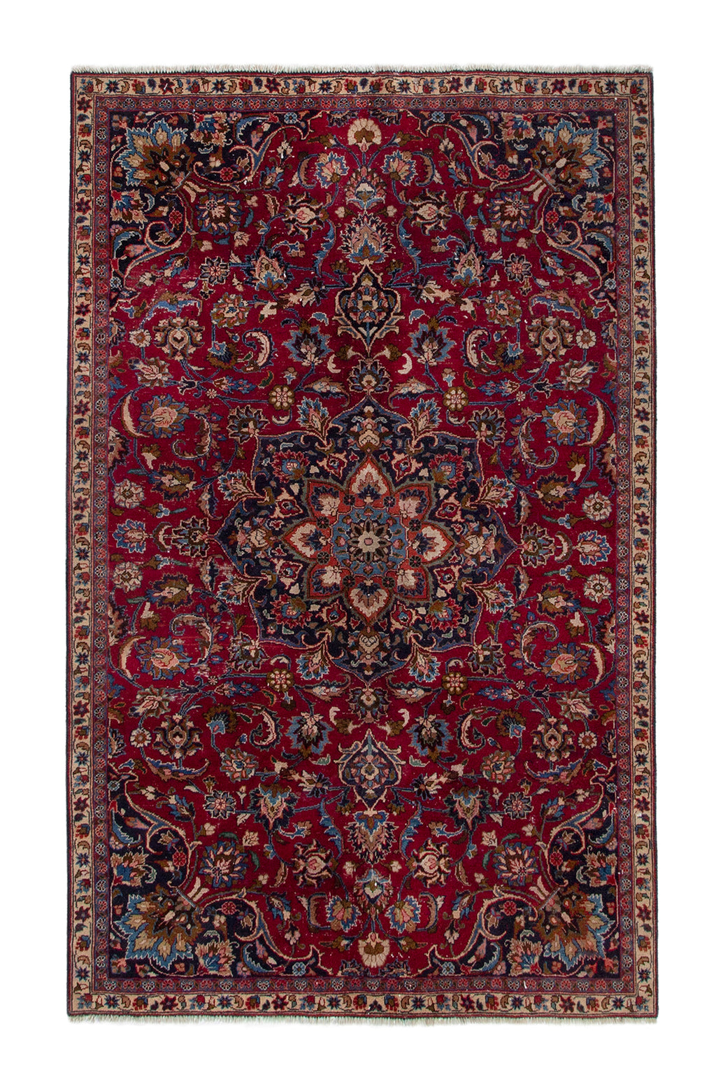 5667 Mashhad Handmade Persian Rug