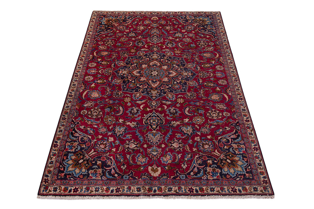 5667 Mashhad Handmade Persian Rug