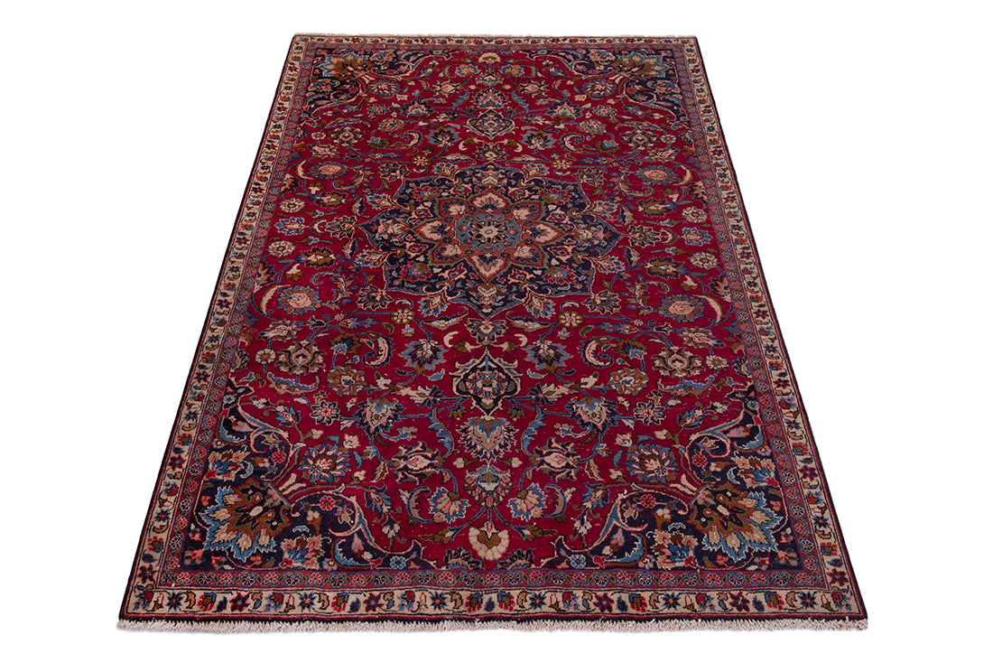 5667 Mashhad Handmade Persian Rug