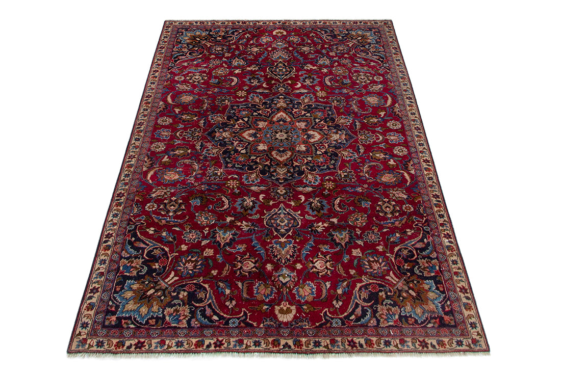 5667 Mashhad Handmade Persian Rug