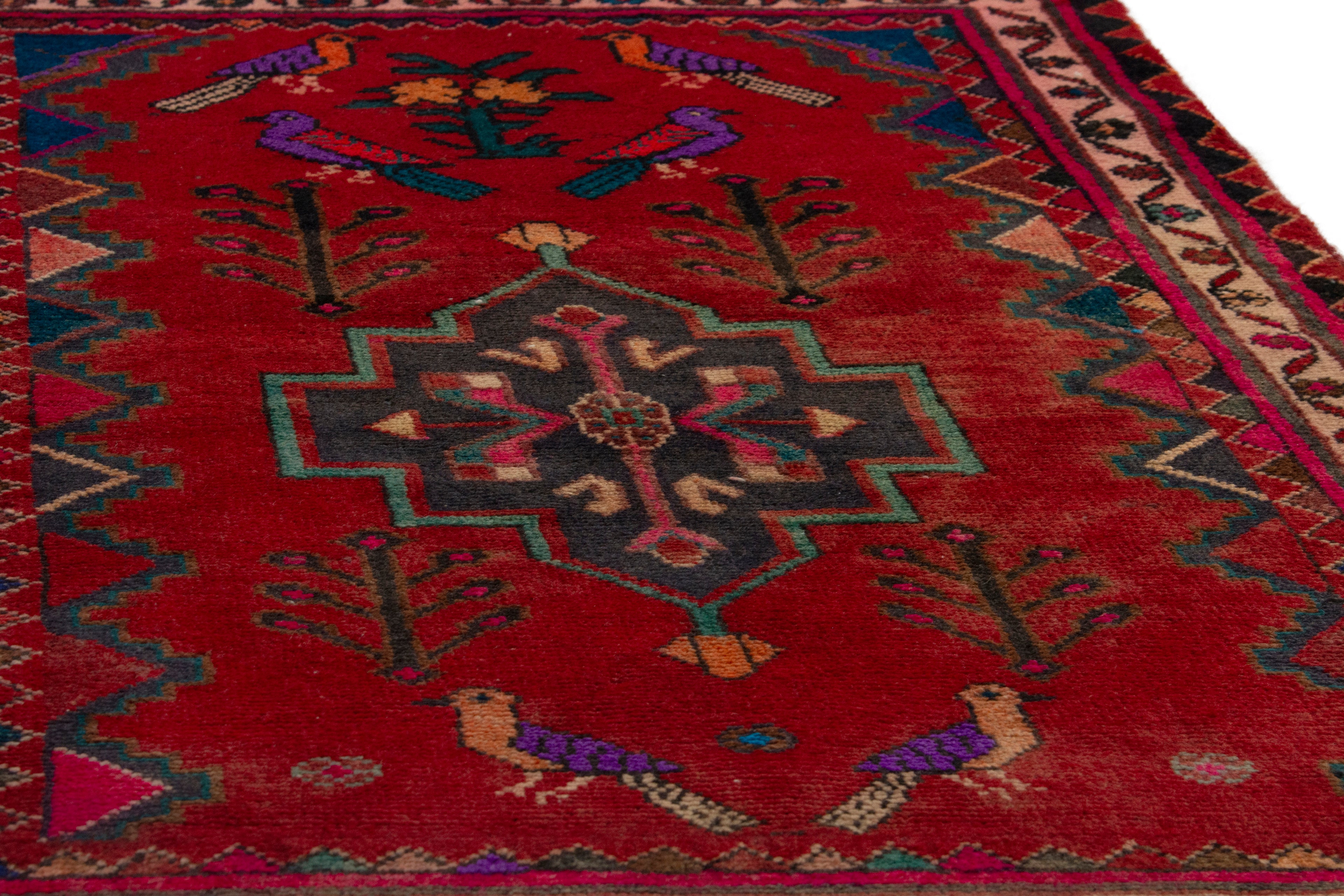 5688 Hamedan Handmade Persian Rug