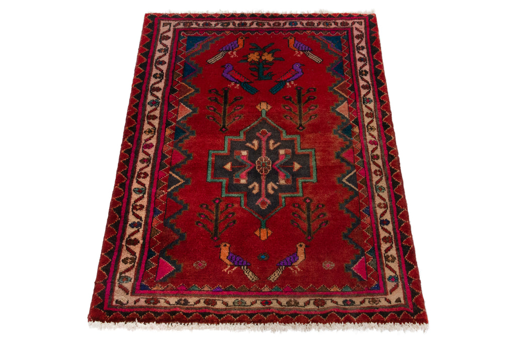 5688 Hamedan Handmade Persian Rug