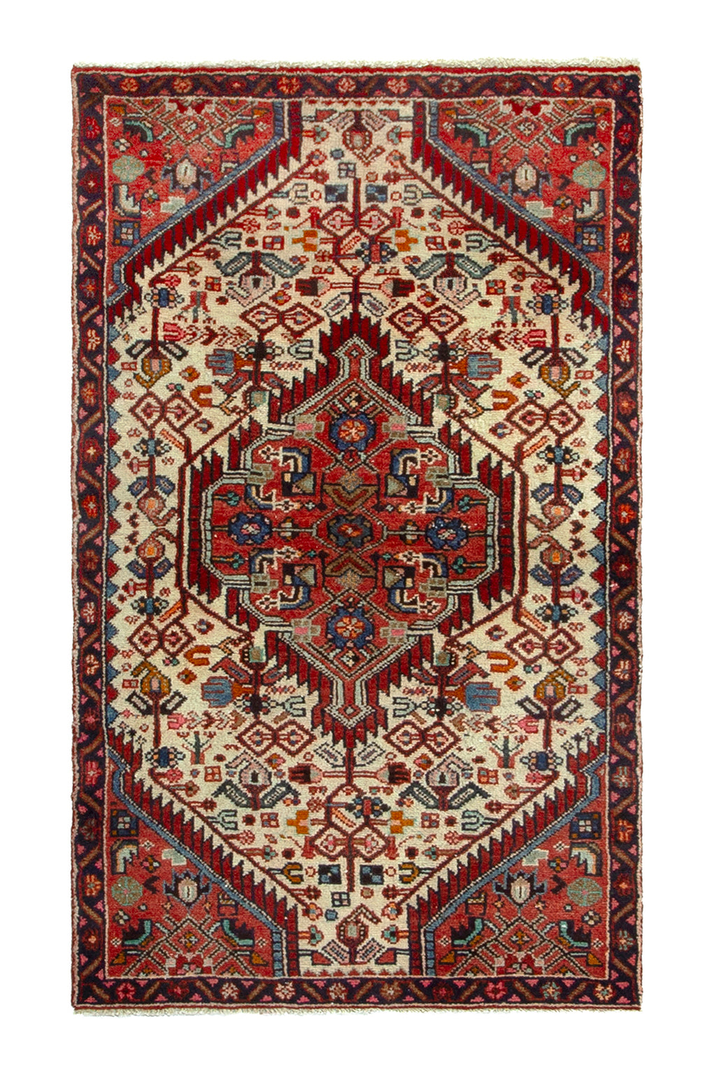 5698 Hamedan Handmade Persian Rug