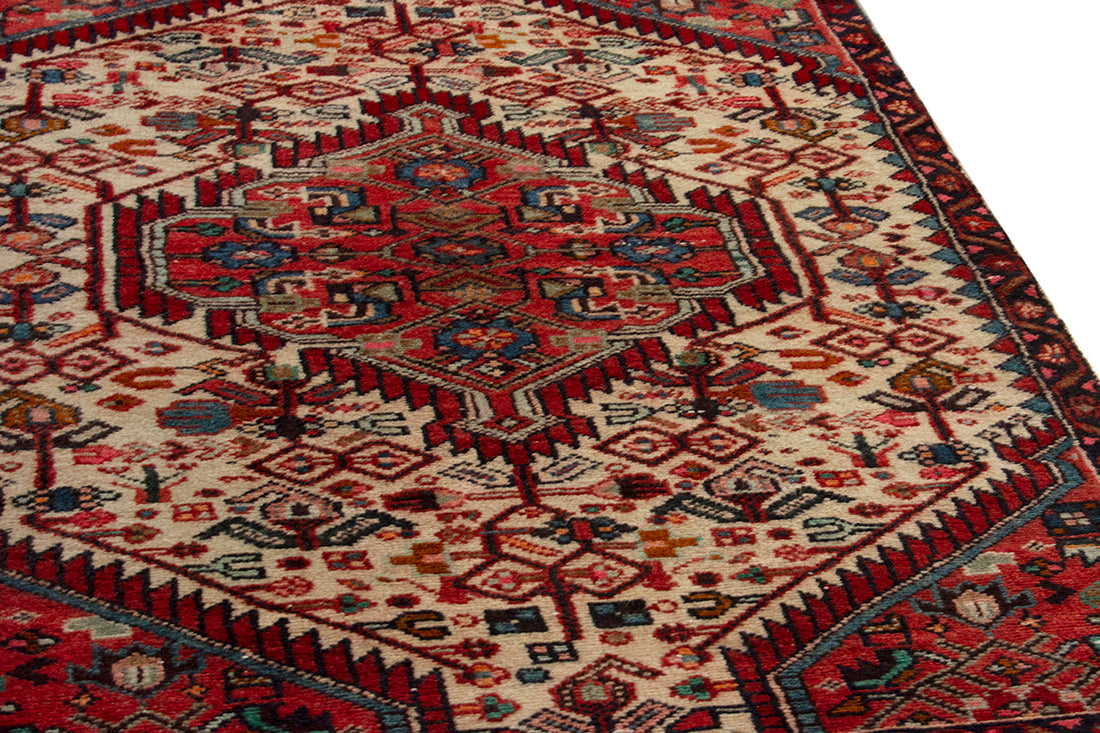 5698 Hamedan Handmade Persian Rug