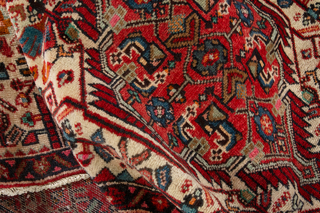 5698 Hamedan Handmade Persian Rug